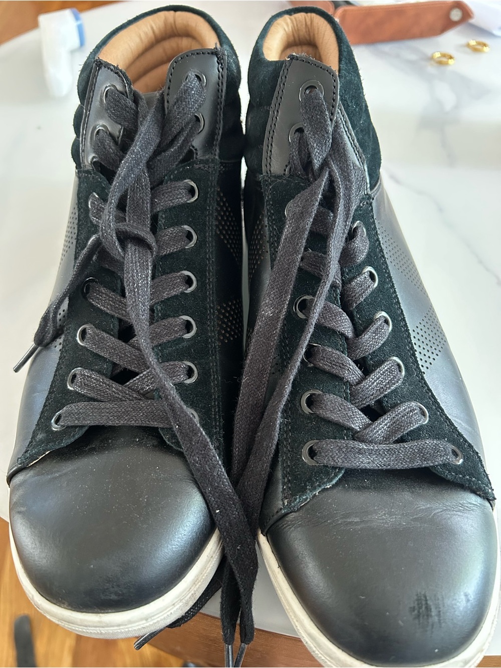 Vionic Black Men's Lace-Up Athletic Sneakers